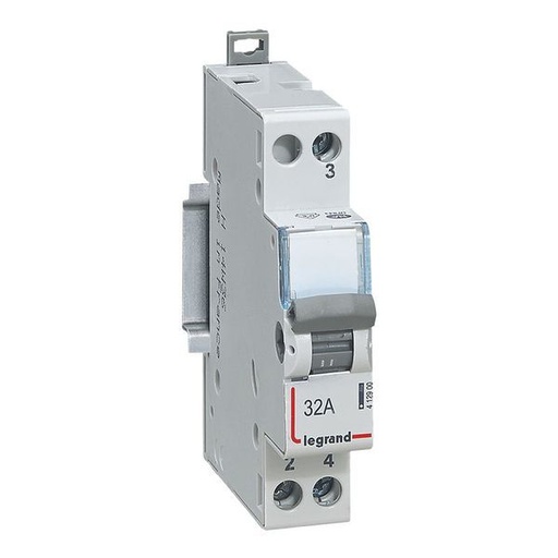 [LEG412900] Interrupteur-Inverseur Modulaire Va-Et-Vient 250V~ 1 Modul legrand 412900