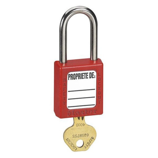 [LEG022797] Cadenas De Sûreté Ø6Mm Longueur 50Mm Avec 2 Clés Et Étiquett legrand 022797