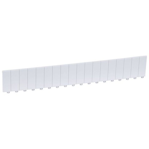 [LEG001665] Obturateur Xl³ Pour Plastron Métal Ou Isolant 18 Modules legrand 001665