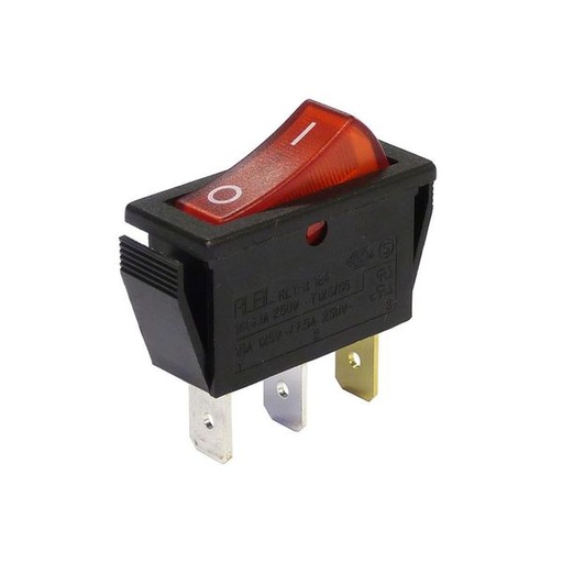 [FO-29502] Interrupteur unip.16a 11x30 lumineux - FO-29502