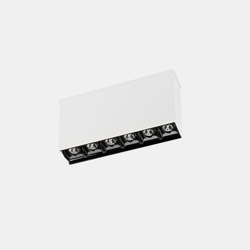 [LD15719414MS] Encastré de plafond bento 6 x LED 12 2 blanc 15-7194-14-MS