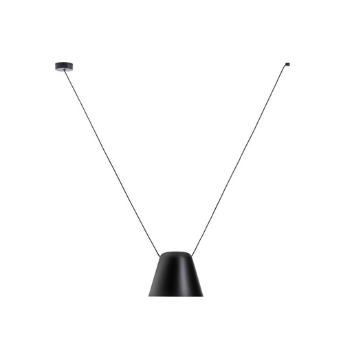 [LD0073910505] Suspension attic 1 x e27 23 noir mat 00-7391-05-05