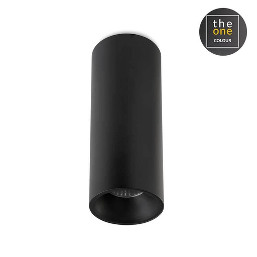 [LD1552676000] Plafonnier play surface 1 x LED 7 noir blanc 15-5267-60-00