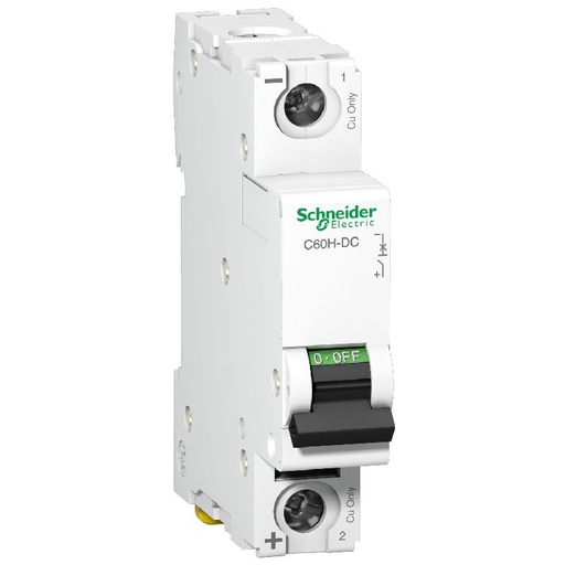 [SCHA9N61500] Acti9 C60H-DC - disjoncteur modulaire - 1P - 0,5A A9N61500