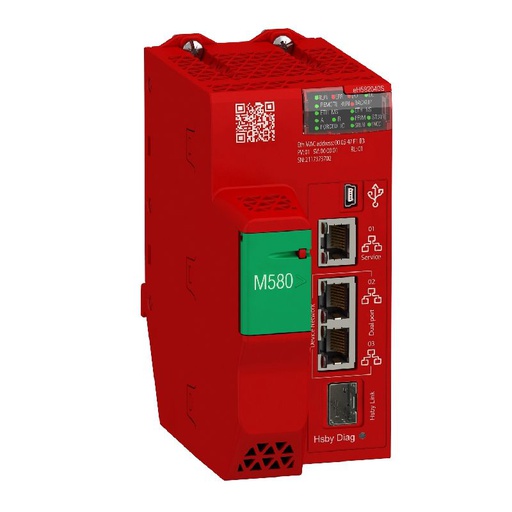 [SCHBMEH582040S] Modicon M580 -CPU Safety redondant (HSBY), 8/2 MB BMEH582040S