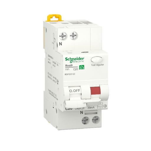 [SCHR9PDCF20] Resi9 - disjoncteur différentiel - 1P+N - 20A - 30 R9PDCF20